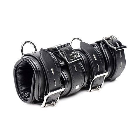 Strict Slave Bondage Shackle Set by XR Brands - Cuffs and Restraints