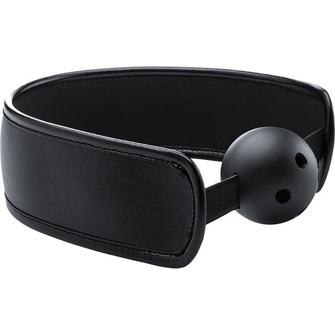 Brace Ball Gag Black by Shots Toys - Bondage Gags and Bits