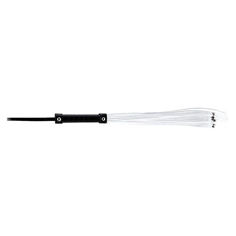 Bad Romance Translucent Whip with Metal Nails by Shots Toys - Whips And Crops