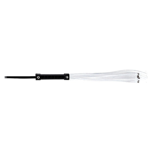 Bad Romance Translucent Whip with Metal Nails by Shots Toys - Whips And Crops