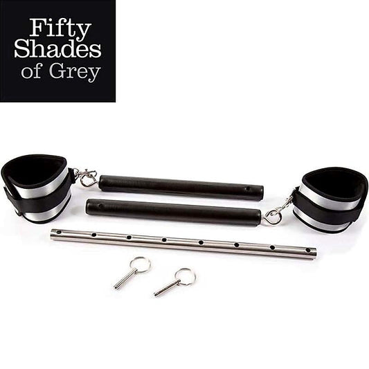 Trust Me Adjustable Spreader Bar & Cuffs by Love Honey - Spreaders and Hangers