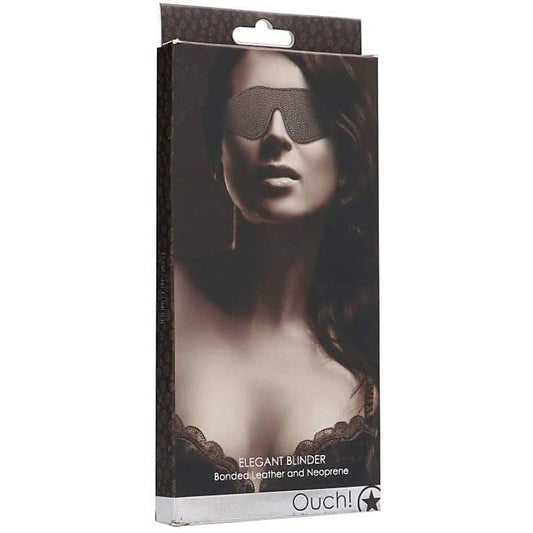 Elegant Blinder Bondage Blindfold by Shots Toys - Cuffs and Restraints