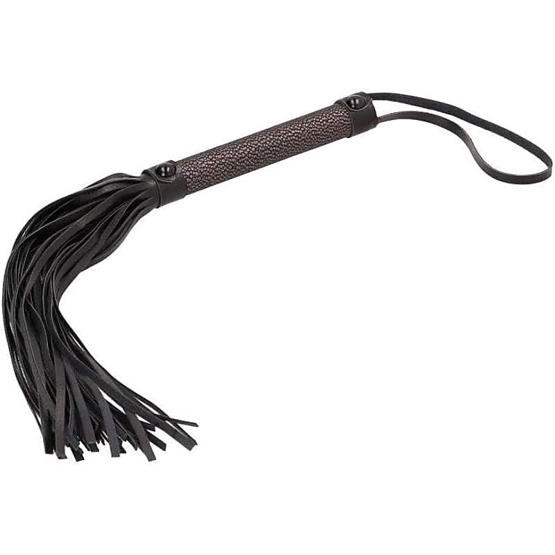 Premium Elegant Bondage Flogger by Shots Toys - Whips And Crops