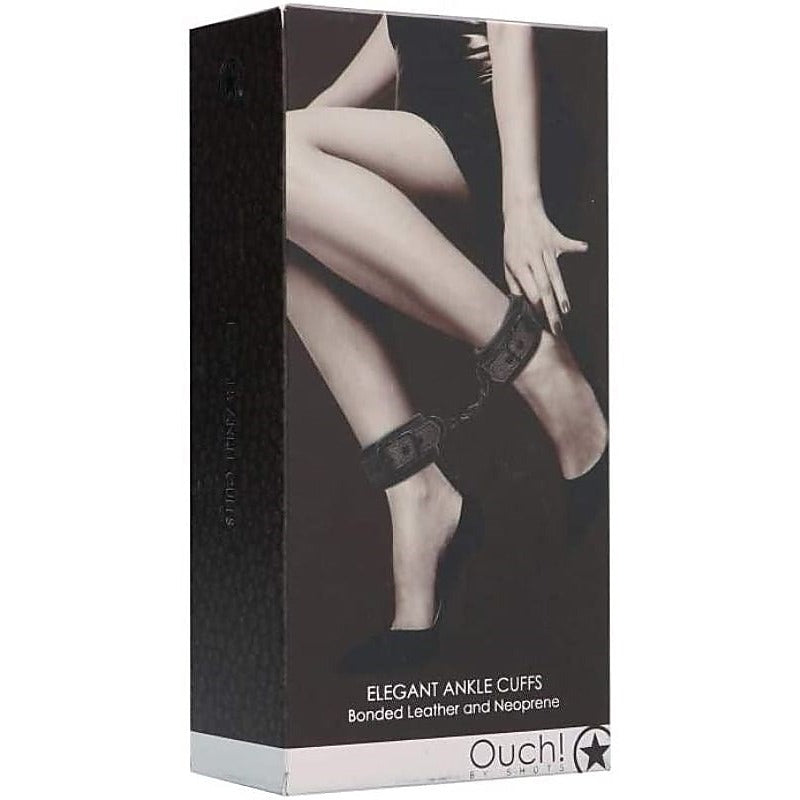 Padded Ankle Cuffs by Shots Toys - Cuffs and Restraints