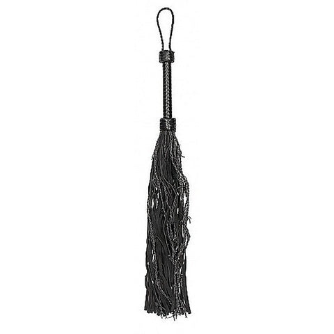 Pain Leather Suede Barbed Wired Flogger by Shots Toys - Whips And Crops