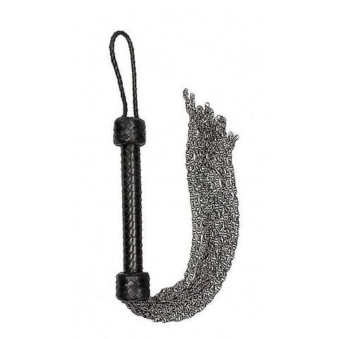 Premium Metal Chain Flogger by Shots Toys - Whips And Crops