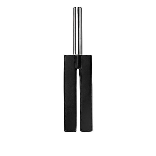 Leather Slit Paddle by Shots Toys - Paddles And Slappers