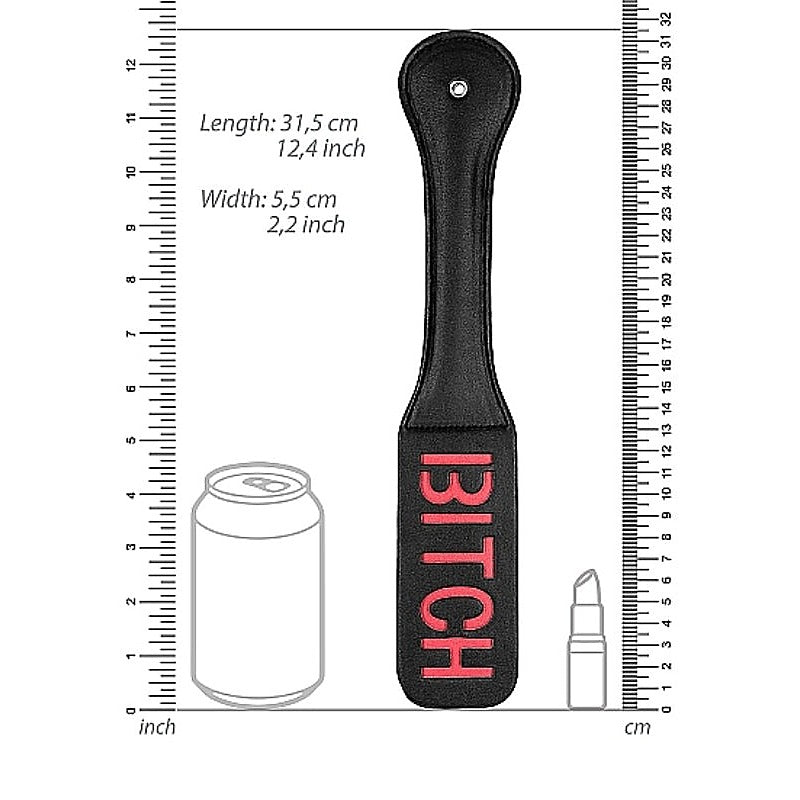 BITCH Paddle by Shots Toys - Paddles And Slappers