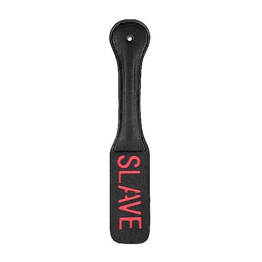 Ouch! SLAVE Bondage Paddle by Shots Toys - Paddles And Slappers