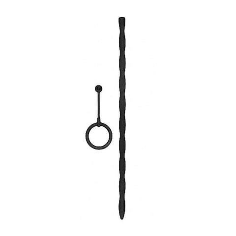 Ouch! Silicone Plug and Cock Ring Set by Shots Toys - Ball and Cock Toys