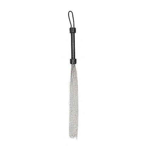 Pain Silver Ball Chain Flogger by Shots Toys - Whips And Crops