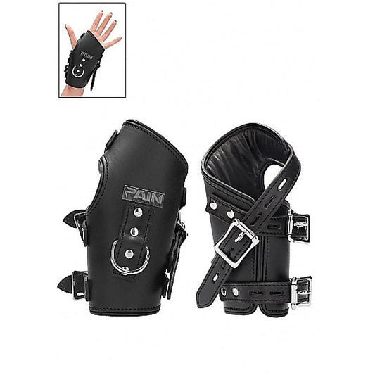 Pain Wrap-Around Leather Suspension Wrist Cuffs - Cuffs and Restraints