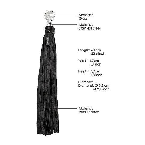 Pain Classic Designer Flogger by Shots Toys - Whips And Crops
