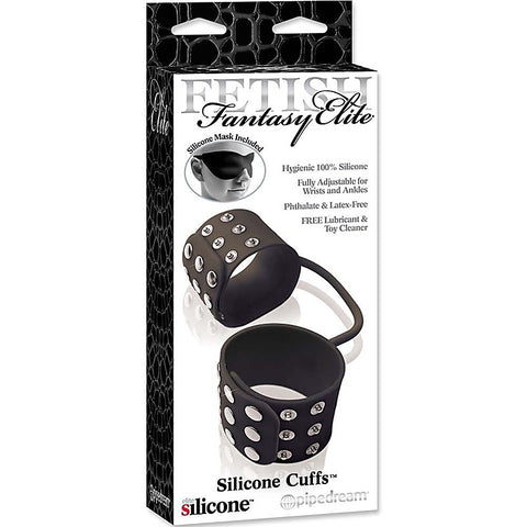 Fetish Fantasy Elite Bondage Play Silicone Cuffs - Novelty Vibrators