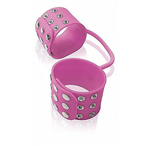 Fetish Fantasy Elite Bondage Play Silicone Cuffs - Novelty Vibrators