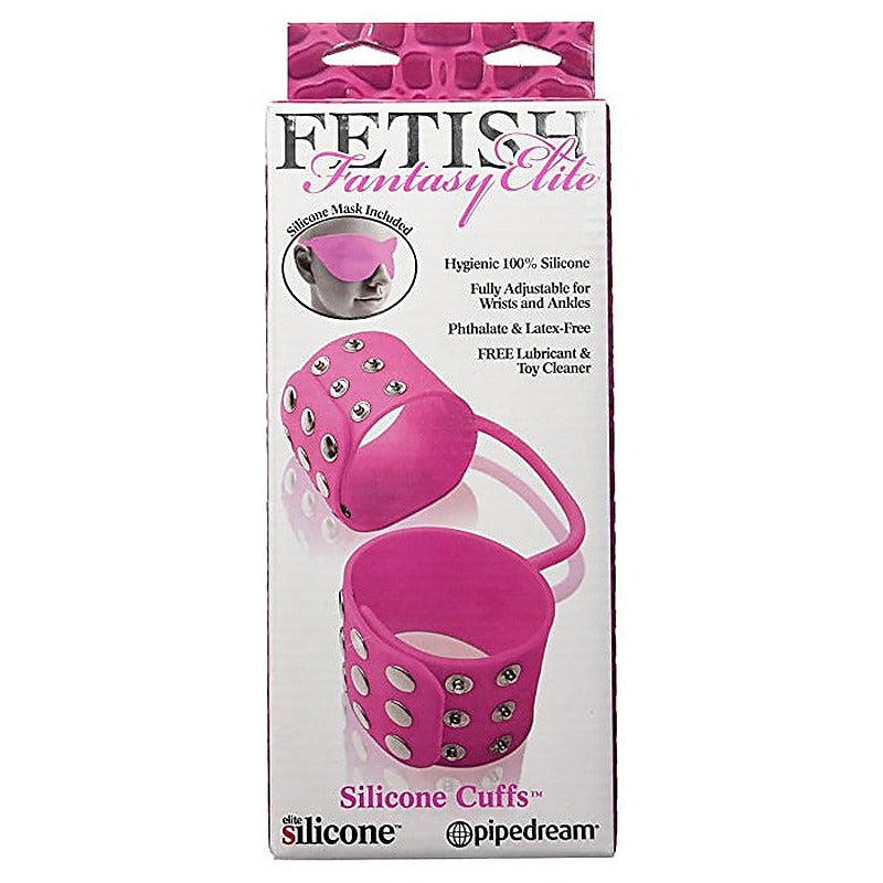Fetish Fantasy Elite Bondage Play Silicone Cuffs - Novelty Vibrators