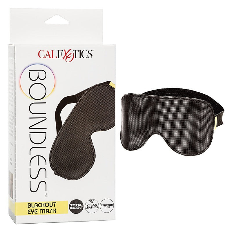 Boundless Fetish Play Blackout Eye Mask - Masks And Blindfolds
