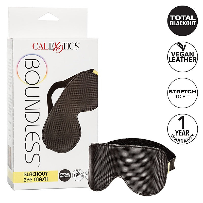 Boundless Fetish Play Blackout Eye Mask - Masks And Blindfolds