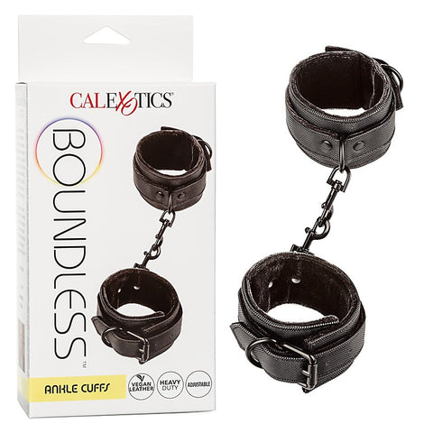 Boundless BDSM Play Ankle Cuffs by California Exotics - Cuffs and Restraints