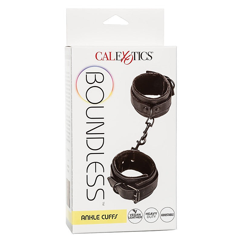 Boundless BDSM Play Ankle Cuffs by California Exotics - Cuffs and Restraints