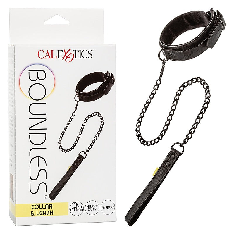 Boundless Bondage Collar and Leash by California Exotics - Collars and Leads