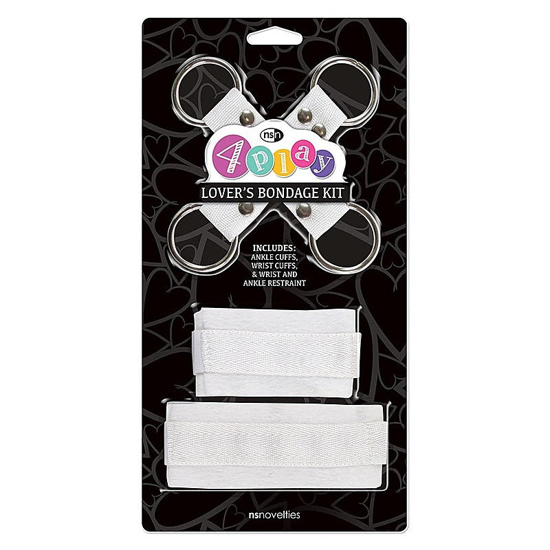 4Play Lovers Bondage Kit by NS Novelties - Bondage Kits