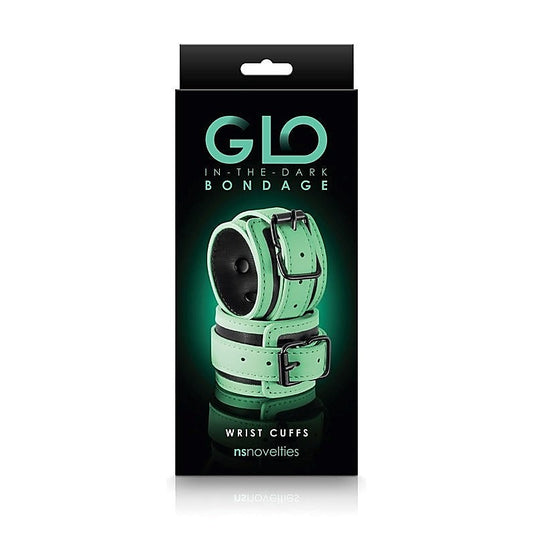 Glo Bondage Wrist Cuffs Adjustable by NS Novelties - Cuffs and Restraints