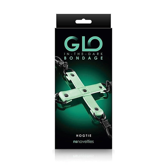 GLO Bondage Hog Tie by NS Novelties - Cuffs and Restraints
