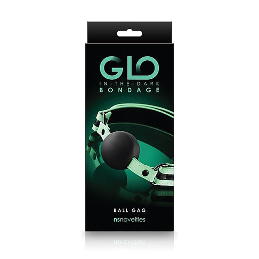 GLO Bondage Ball Gag by NS Novelties - Bondage Gags and Bits