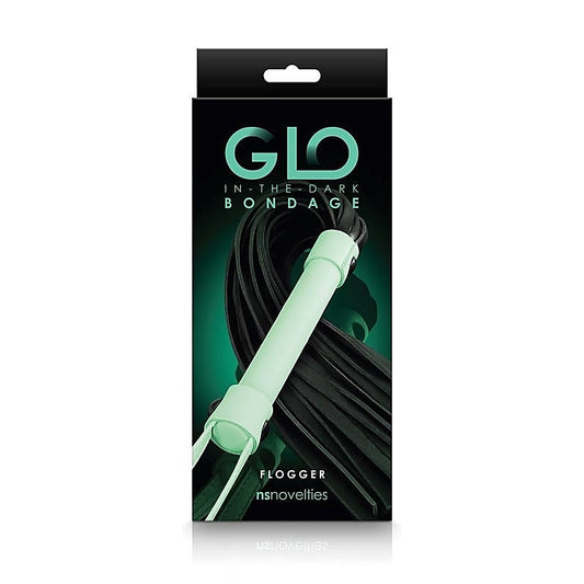 GLO Bondage Flogger by NS Novelties - Whips And Crops