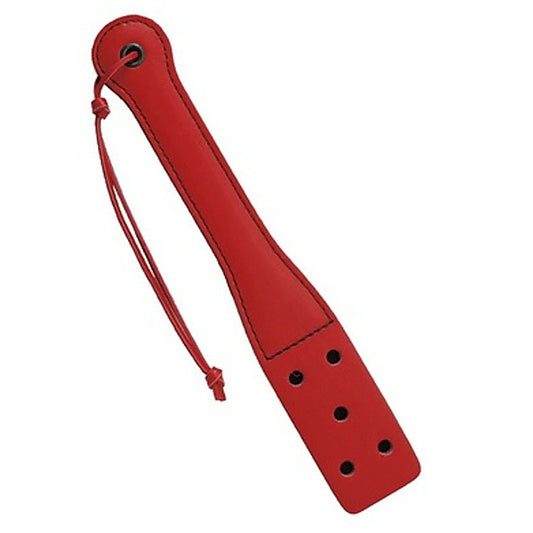 Slapper Red With Holes by Spartacus Enterprises - Paddles And Slappers