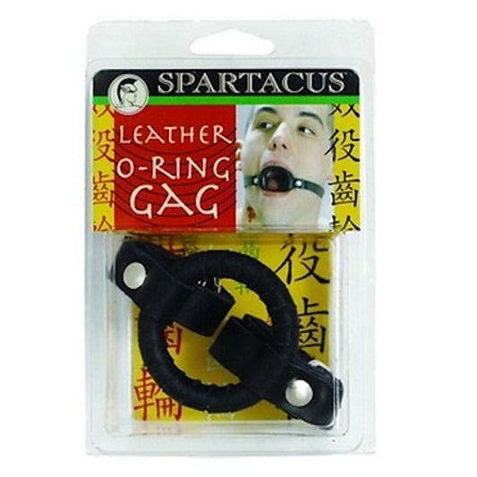 O-Ring Gag With D-Ring Closure by Spartacus Enterprises - Bondage Gags and Bits