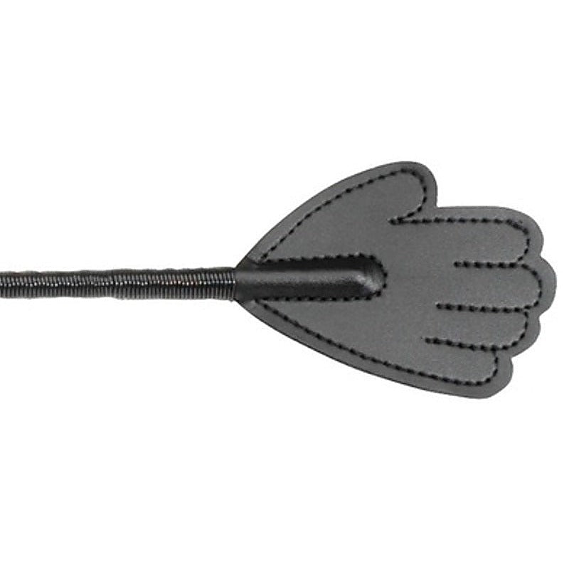 26 Inch Black Hand Tip Bondage Crop by Spartacus Enterprises - Whips And Crops