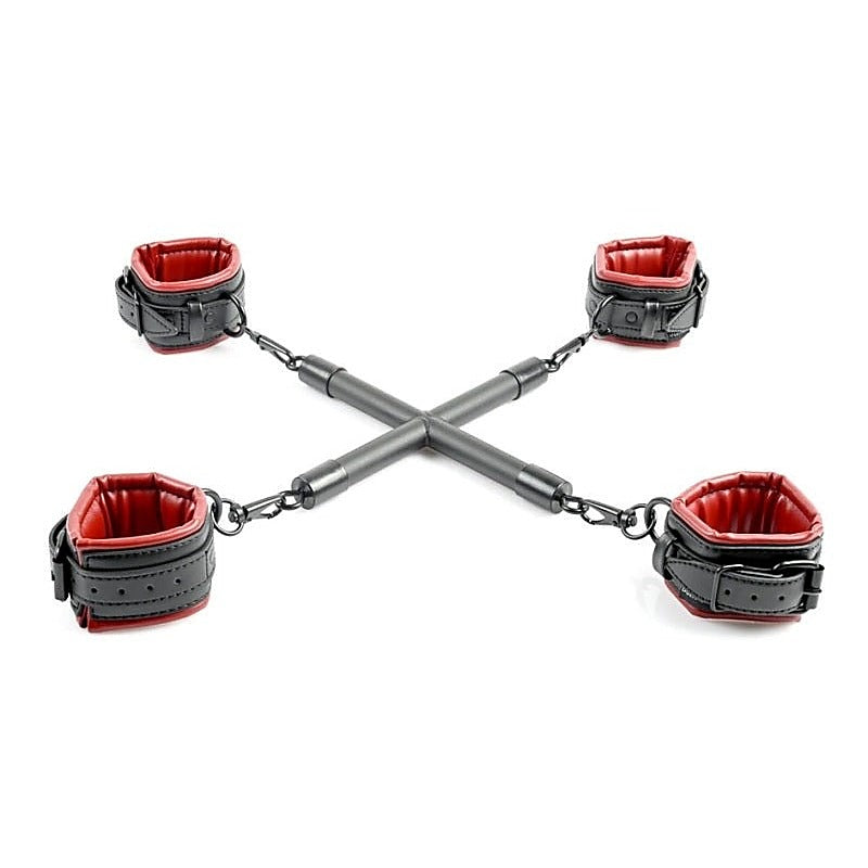 Deluxe Bondage Restraint Kit with Detachable Cuffs - Cuffs And Restraints