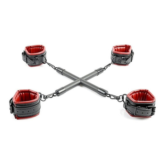 Deluxe Bondage Restraint Kit with Detachable Cuffs - Cuffs And Restraints