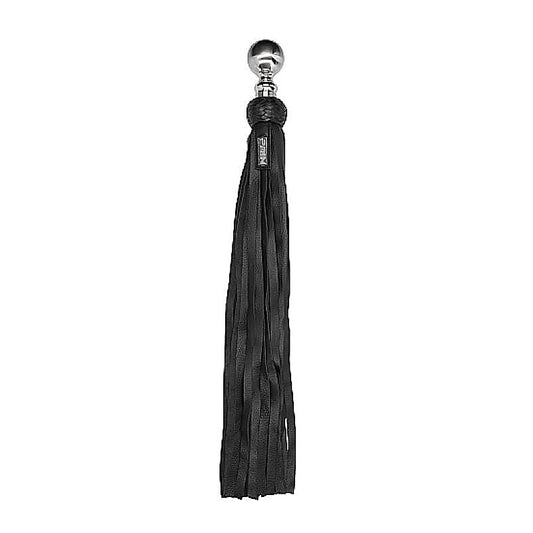 Pain Heavy Metal Ball Flogger by Shots Toys - Whips And Crops