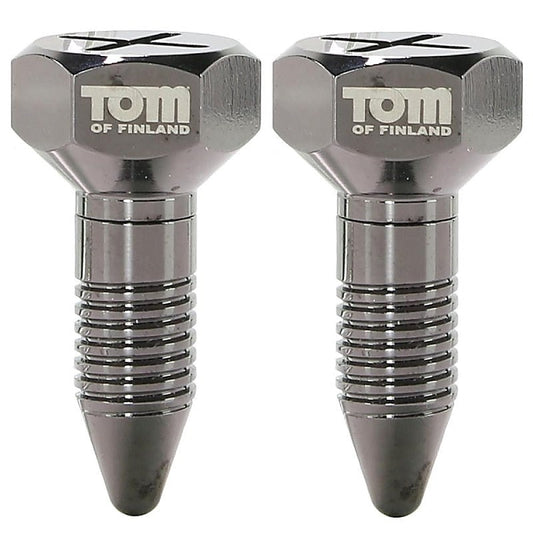 Screw U II Magnetic Nipple Clamps by Tom of Finland - Nipple and Clit Clamps