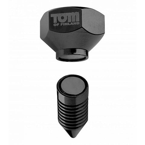 Screw U II Magnetic Nipple Clamps by Tom of Finland - Nipple and Clit Clamps