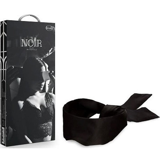 Silky Bondage Blindfold Black by Noir Handmade - Masks And Blindfolds