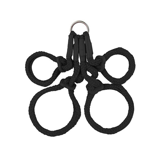 Fetish Fantasy Japanese Bondage Silk Rope Hogtie - Cuffs and Restraints