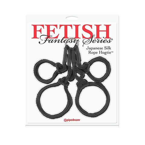 Fetish Fantasy Japanese Bondage Silk Rope Hogtie - Cuffs and Restraints