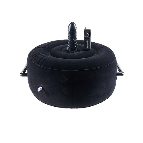 Fetish Fantasy Inflatable Hot Seat with Vibrating Dildo - Sex Furniture