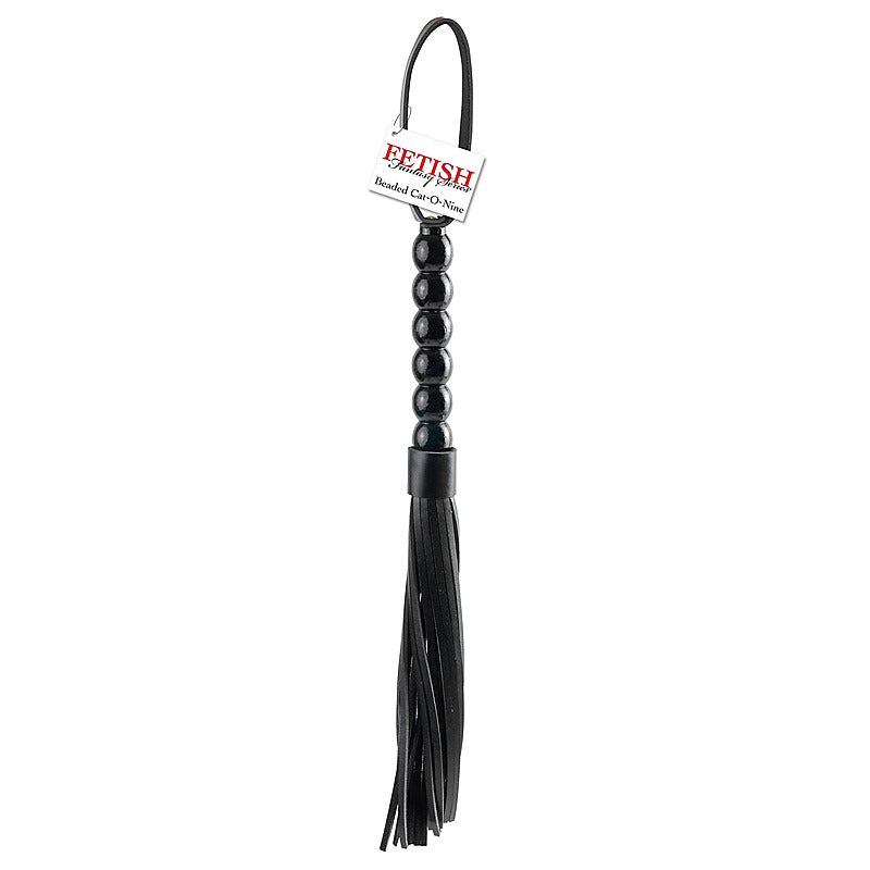 Fetish Fantasy Beaded Cat-O-Nine Tails by Pipedream Products - Whips And Crops