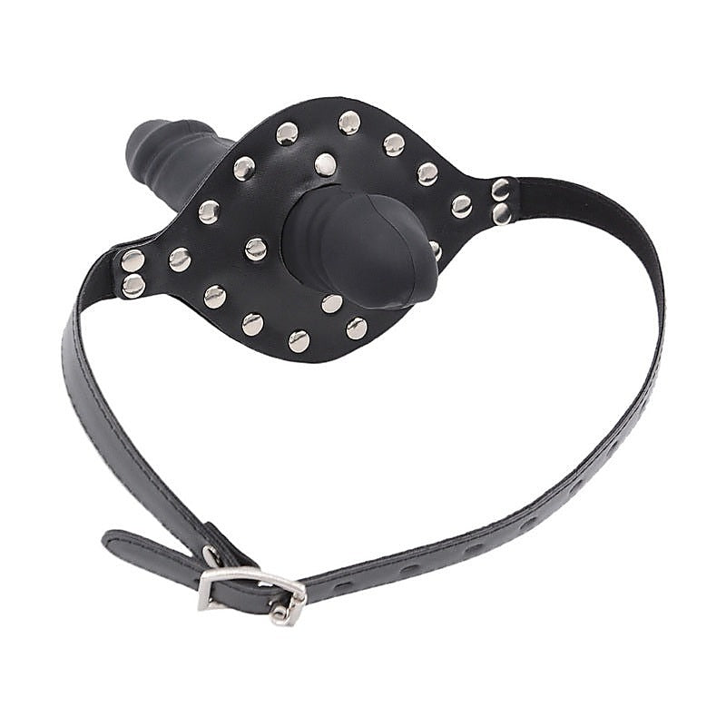 Professional Double Penis Gag by BDStyle - Bondage Gags and Bits