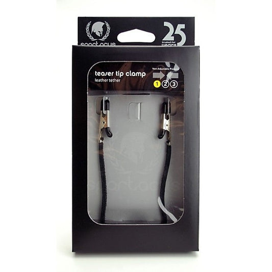 Blackline Endurance Teaser Clamps by Spartacus Enterprises - Nipple and Clit Clamps
