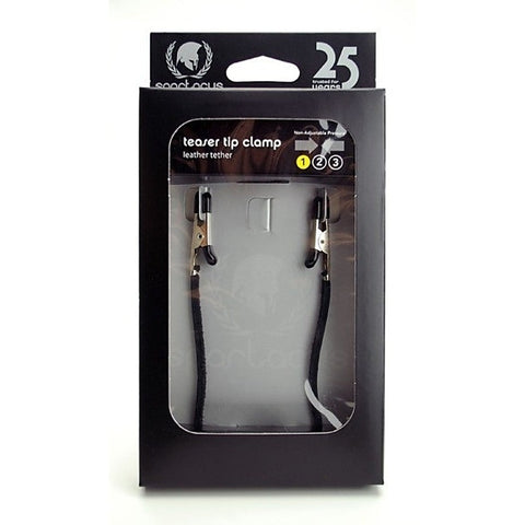 Blackline Endurance Teaser Clamps by Spartacus Enterprises - Nipple and Clit Clamps