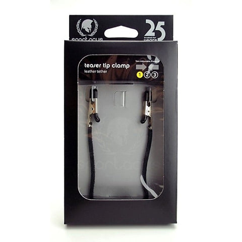 Blackline Endurance Teaser Clamps by Spartacus Enterprises - Nipple and Clit Clamps