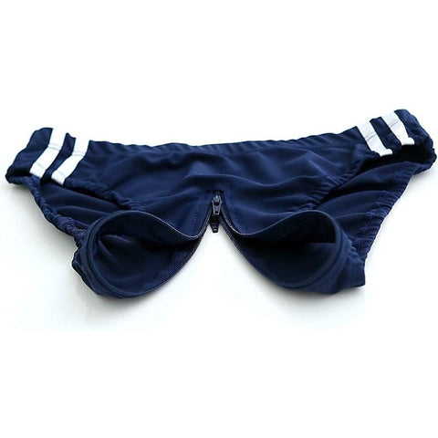 Execute Lingerie Dual Zip Microfiber Bloomer Luxe Lingerie Upgrade - Her Fetish