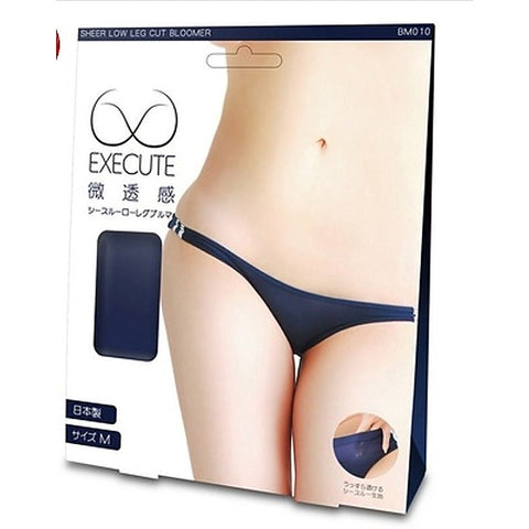 Execute Lingerie Sheer Low Leg Cut Bloomer Seductive Intimate Wear - Her Fetish