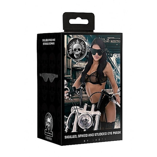 Eye Mask + Skulls & Spikes by Shots Toys - Fancy Dress Ups